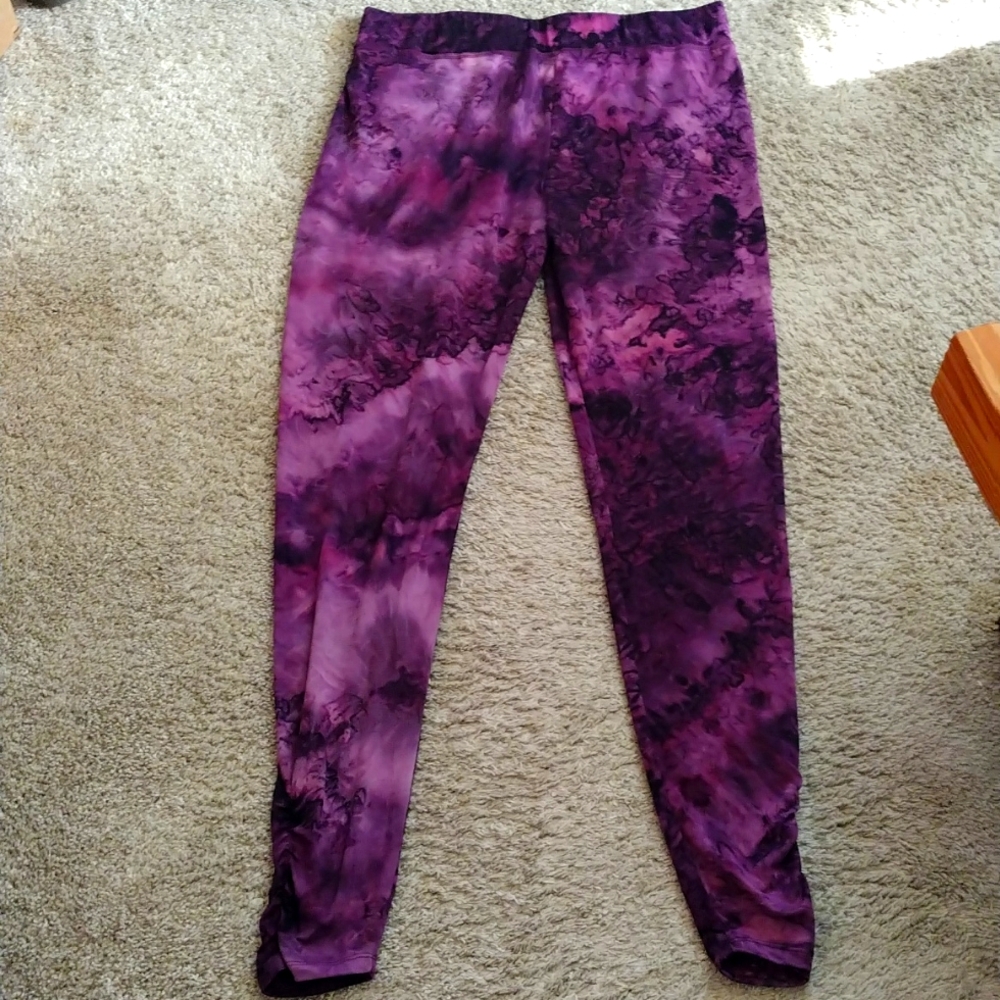 LOGO Lounge by Lori Goldstein Tie-Dye Leggings XST Worn Once